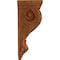 Ekena Millwork 6"W x 7 1/2"D x 18"H Extra Large Acanthus Wood Corbel, Red Oak CORW06X08X18ACRO - alternate 3